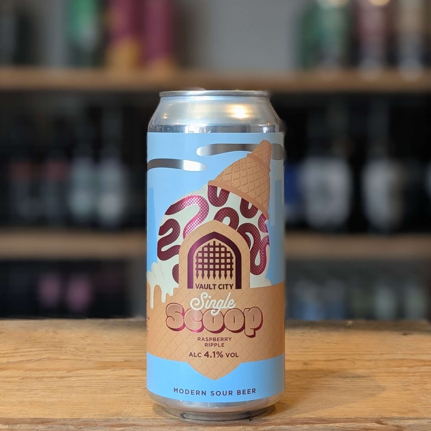 Vault City - Raspberry Ripple - Single Scoop